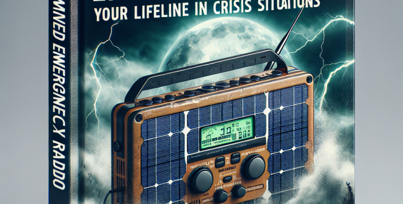 Solcelle-nødradio: Din livline i krisesituationer